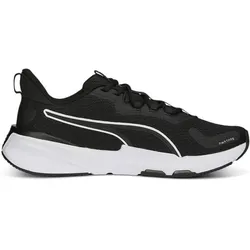 PUMA Herren Crosstraining Schuhe PWRFRAME TR 2, PUMA BLACK-PUMA WHITE-PUMA SIL, 45