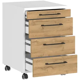 Germania Profi 3.0 Rollcontainer 42 x 49 x 61 cm weiß