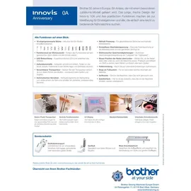 Brother Nähmaschine Innov-is NV10A weiß