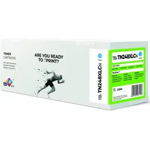TB Print Kompatibel zu Brother TN248XLC Cyan