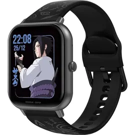 ABYX Fit Touch 3 BT 20 mm Aluminiumgehäuse schwarz Silikonarmband schwarz 20 mm