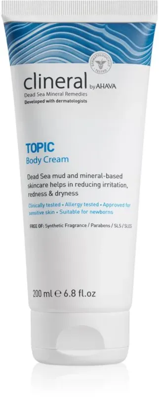 AHAVA Clineral TOPIC beruhigende Bodycreme für atopische Haut 200 ml