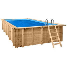 Interline Holzpool Sommer Abdeckpläne 2,00m Rechteck (4-Eckig) 400 μm