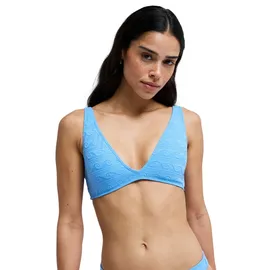 Roxy Triangel-Bikini-Top "Paradise Wave Elongated Tri", Damen, Gr. XL, Cup B, silber lake blau make a splash, Obermaterial: 92% Microfaser, 8% Elasthan;, Bikini-Oberteile
