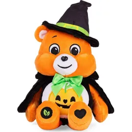 Basic Fun Care Bears Halloween 22 cm Plüsch – Trick-or-Sweet Bear, Weiches Kuscheltier mit Kürbishut – Umhang, Geschenk für Kinder ab 4, Samml...