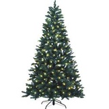 Xenotec PE-BM210 Künstlicher Weihnachtsbaum Tanne LED Grün mit Ständer