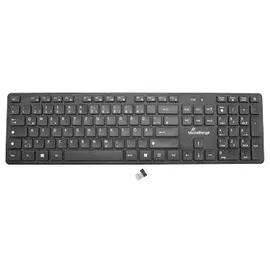MediaRange MROS107 Wireless Keyboard and Mouse Set schwarz