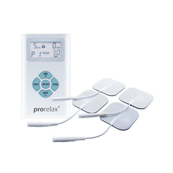 prorelax TENS-EMS-Gerät 39263 TENS+EMS DUO, 2 Therapien mit einem Gerät weiß