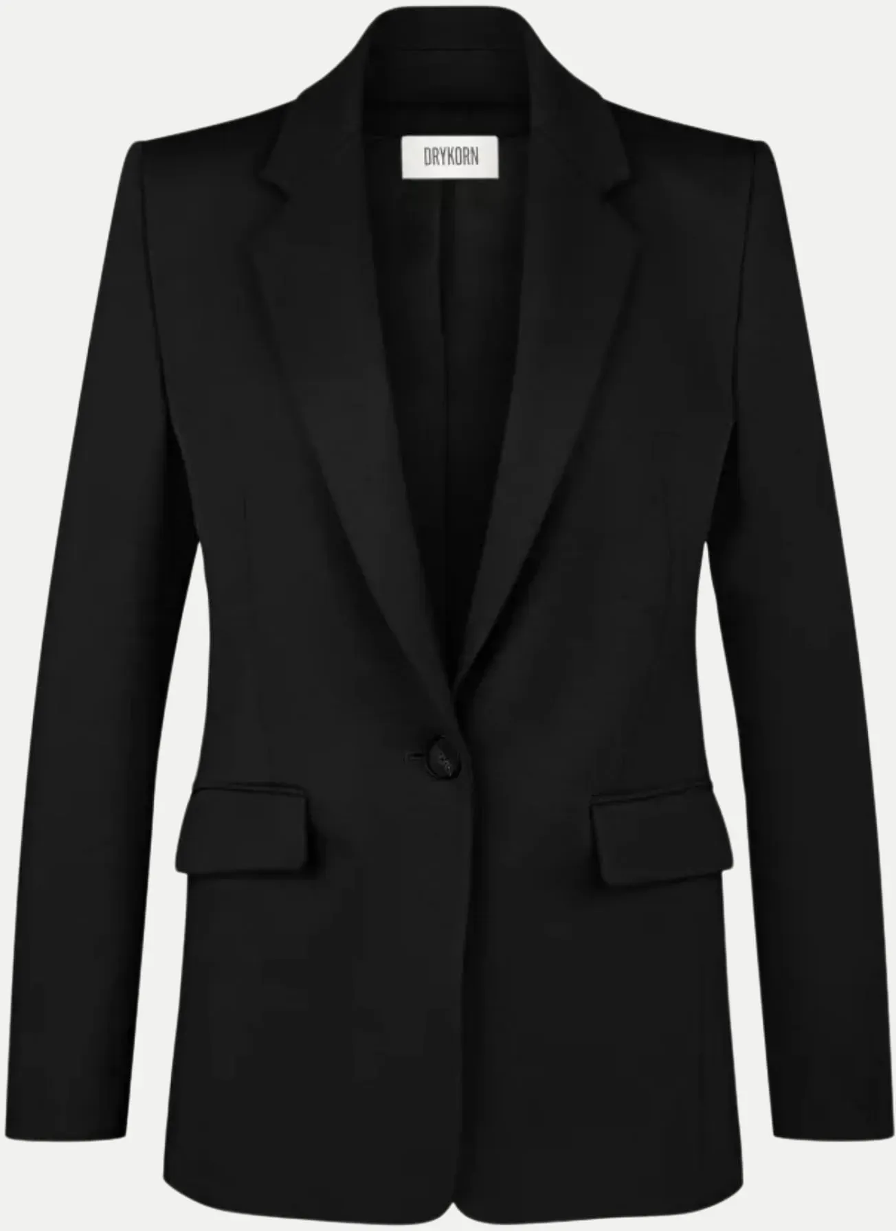 Slim-Fit Einknopf-Blazer Atlin Schwarz 3