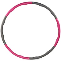 Sporttrend 24 Trainingsring Gymnastikreifen 1,2kg grau/pink grau