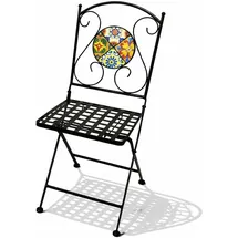 Mojawo Mosaik Klappstuhl 42 x 53 x 88 cm mehrfarbig