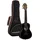 Ortega Guitars Konzert Ukulele Akustisch – Onyx Series – Inklusive Gigbag – Fichte, Mahagoni, Schwarz (RUOX-CC)