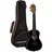 Ortega Guitars Konzert Ukulele Akustisch – Onyx Series – Inklusive Gigbag – Fichte, Mahagoni, Schwarz (RUOX-CC)