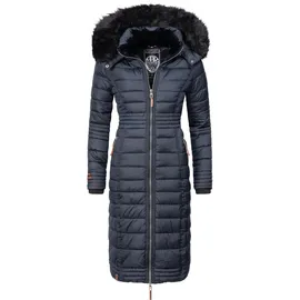 Navahoo Wintermantel Umay nachtblau XXL