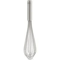 Rösle Schlagbesen Classic, hochwertiges Rührgerät mit stabilem Rundgriff, Gastronomie, Edelstahl 18/10, spülmaschinengeeignet, Länge 35 cm, Silberfarben