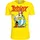 LOGOSHIRT T-Shirt "Asterix und Obelix", Herren, Gr. XS, gelb, 100% Baumwolle, bedruckt, normal, Rundhals, Shirts T-Shirt, mit kultigem Frontprint