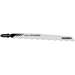 Metabo 3 Stichsägeblätter "expert soft materials" 126 mm, HCS