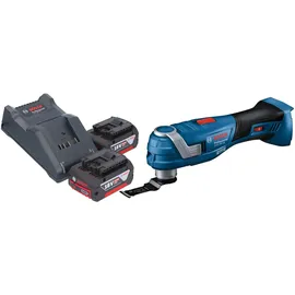Bosch Professional GOP 18V-34 inkl. 2 x 4,0 Ah + Ladegerät 