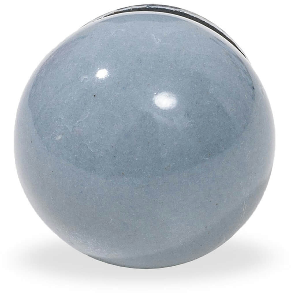 Knauf Ball einfarbig grau