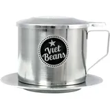 Famanu Kaffeefilter Phin - Wiederverwendbar aus Edelstahl - 150 ml