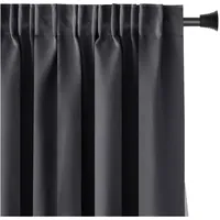 AmeliaHome Gardine Gardine Vorhang Einfarbig Verdunklungsvorhang Aufhängung Pleat (1