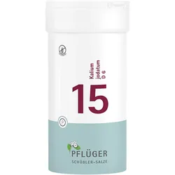 Schüßler-Salze Biochemie Pflüger 15 Kalium jodatum D6 Tbl.