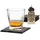 BigDean Schiefer Untersetzer Set 4 teilig 10x10 cm quadratische Tisch-Untersetzer Servierplatten - 4 Gummifüße zum Schutz