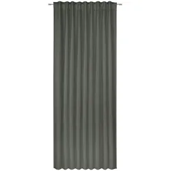 Verdunkelungsvorhang Roman in Anthrazit ca. 135x255cm