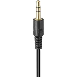 Hama Shell II Over-Ear, langes Kabel (2m), Schwarz