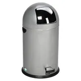 Proregal Klassischer Abfallsammler 33 l Silber