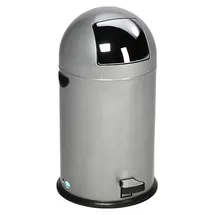 Proregal Klassischer Abfallsammler 33 l Silber