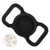 Hülle-Tracker Halter für Hunde & Katzen, Silikon-Schutzhüllen Zubehör für Heimtiertracker, Hundehalsband-Halter, Anti-Verlust-Hülle für GPS-Tracker, leicht & sturzfest, kompatibel mit gängigen Ortungs