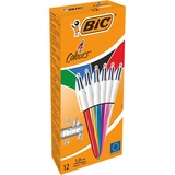 BIC 4 Colours Shine, farbsortiert Schreibfarbe farbsortiert, 12