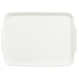 Villeroy & Boch Royal Serviertablett Premium Bone Porzellan, Weiß