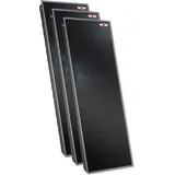 3x Wolf Hochleistungs-Sonnenkollektor TopSon F3-1, 6,9 m2, schwarzgrau