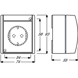 Busch-Jaeger Schuko-Steckdose 20 EW ocean grau/blaugrün 1 St.