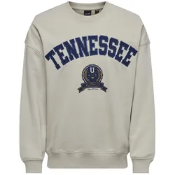 Only & Sons Sweatshirt Lawson Life Vintage Pullover ohne Kapuze