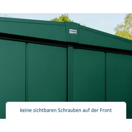 Hörmann EcoStar Gerätehaus Elegant-S Typ 3 3,03 x 2,38 m Moosgrün