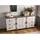 Massivmoebel24 Sideboard 200 x 90 x 45 cm Weiß