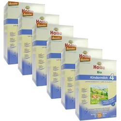 Holle Bio Kindermilch 4 Pulver 6X600 g