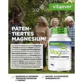 Vit4ever Magtein Magnesium L-Threonat Kapseln 120 St.