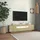 vidaXL TV-Schrank mit LED-Leuchten Sonoma-Eiche 160x35x40 cm