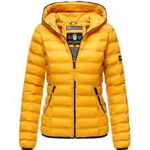 Navahoo Damen Stylische Steppjacke Übergangsjacke mit Kapuze Neevia