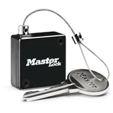 Master Lock Schlüssel-Kabel für Schlüsseltresore Ausziehbar 91 cm