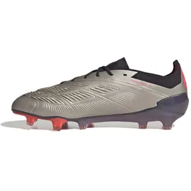 adidas Predator Elite FG Platinum Metallic / Aurora Black / Carbon 43 1/3