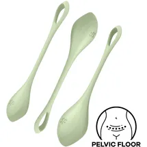Satisfyer Vaginalkegel-Set YONI POWER 2 Grün 3 St.