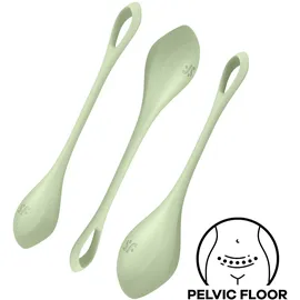 Satisfyer Vaginalkegel-Set YONI POWER 2 Grün 3 St.