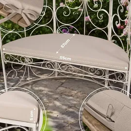 CLP Sitzkissen 5 x 115 x 57 cm beige 1 St.