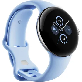 Google Pixel Watch 2 Wi-Fi polished silver Sportarmband bay