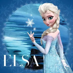 Elsa, Anna & Olaf